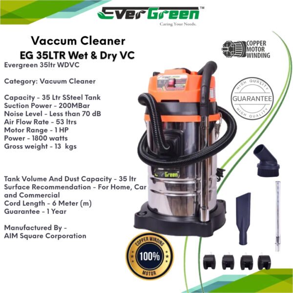 Vacuum Cleaner EG 35ltr VC - Image 2