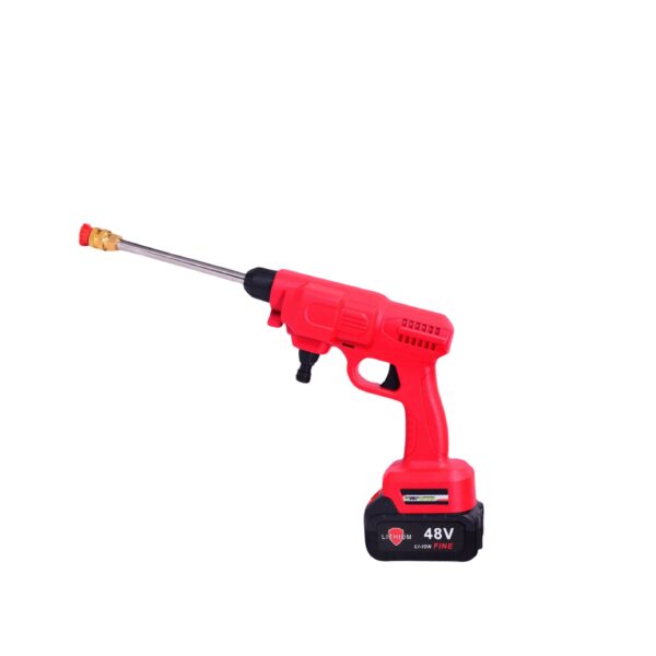 EG Car washer Portable Cordless Pressure Washer (48V Battery long Standby | 60 Bars | 4L/min | 5 meters Hose | Useful for car bike & washing | panel cleaning | floors, farm house cleaning and gardening works