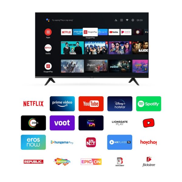 Evergreen 40" Full HD Certified Android LED TV With Voice Search Smart Remote (EG40AIM2FFL) - Image 2