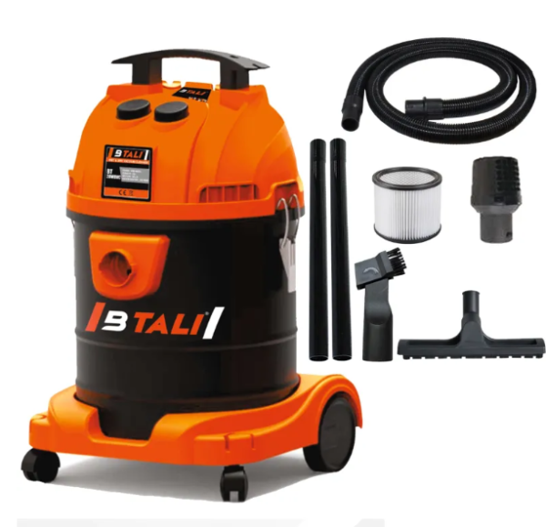 Evergreen (EG 38 WDVC) 1800Watt 38L Wet & Dry Vacuum Cleaner With All Required Accessories